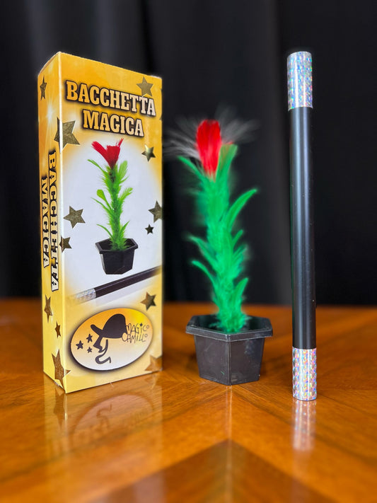 Bacchetta Magica con Fiore